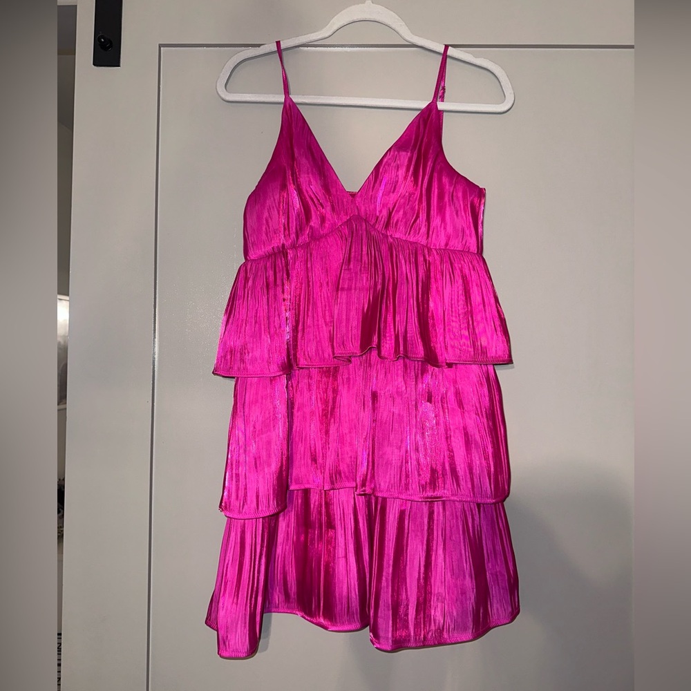 TCEC Tiered Ruffle Mini Dress